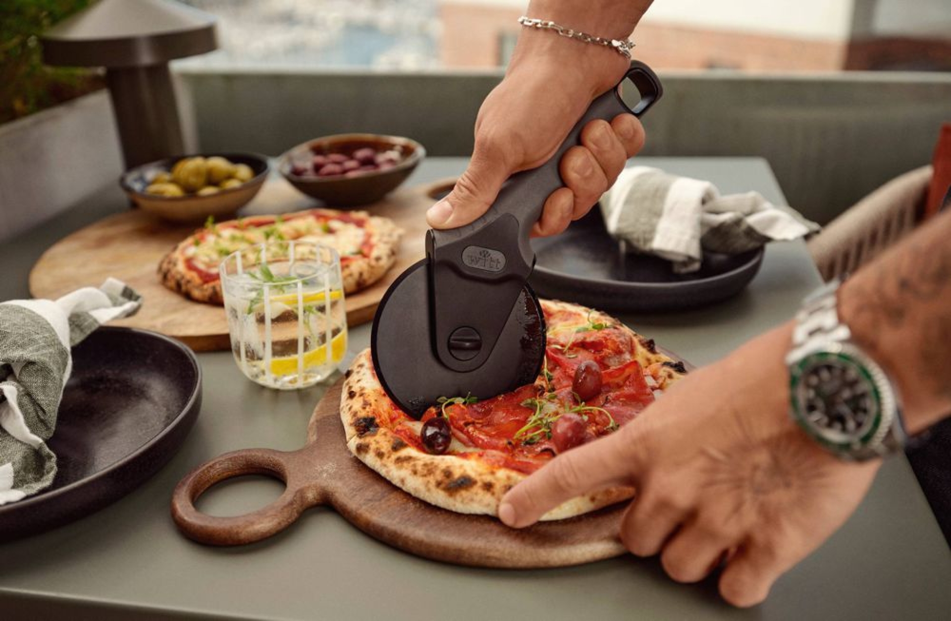 witt-piccolo-rotante-gas--rotierendem-stein-13-zoll-inkl-aluminium-pizzaheber